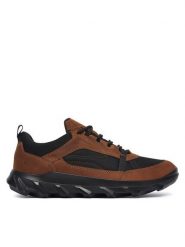 ECCO Sneakersy Mx 82032450371 Brązowy. Brązowe buty sportowe casual ecco, bez wzorów, z nubiku, bez zapięcia. Za 579.99 zł.