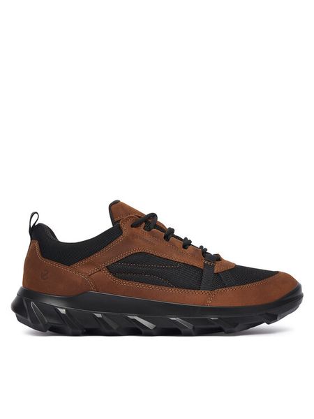 ECCO Sneakersy Mx 82032450371 Brązowy. Brązowe buty sportowe casual ecco, bez wzorów, z nubiku, bez zapięcia. Za 579.99 zł.