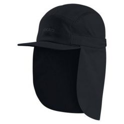 Czapka z daszkiem Odlo Performance Light Shade Cap Cap. Brązowe czapki z daszkiem ODLO, bez wzorów. Za 193.99 zł.