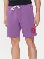 Champion Szorty sportowe 219850 Fioletowy Comfort Fit. Fioletowe krótkie spodenki sportowe Champion, l, bez wzorów, z syntetyku. Za 109.99 zł.