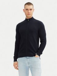 Geox Kardigan M5570B T3248 F1624 Granatowy Regular Fit. Niebieskie swetry rozpinane Geox, l, bez wzorów, z bawełny, bez kołnierzyka, bez ramiączek. Za 339.99 zł.