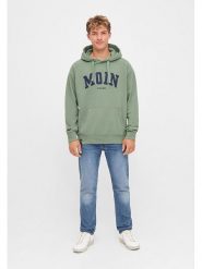 Derbe Bluza w kolorze zielonym rozmiar: M. Zielone bluzy z kapturem Derbe, m, bez wzorów, z bawełny, z kapturem. Za 208.33 zł.