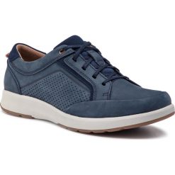 Półbuty CLARKS - Un Trail Form 261409767 Navy Nubuck. Eleganckie półbuty marki Clarks. W wyprzedaży za 269.00 zł.