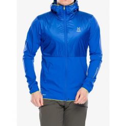 Kurtka ocieplana męska Haglofs L.I.M Tempo Trail Mimic Hood. Niebieskie kurtki Haglöfs, l, bez wzorów, bez kaptura. Za 633.99 zł.