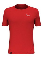 Salewa Koszulka funkcyjna w kolorze czerwonym rozmiar: S. Czerwone t-shirty sportowe Salewa, bez wzorów, z materiału, bez ramiączek, outdoorowe. Za 97.28 zł.