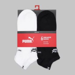 Puma Skarpety Elements Sneaker 6-Pack 93899904. Białe skarpety Puma, bez wzorów. Za 79.99 zł.