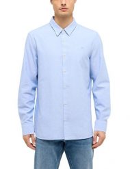 Męska Koszula Mustang Style Edinburg Della Robbia Blue 1017534 5085. Niebieskie koszule Mustang, m, bez wzorów, bez kołnierzyka, bez ramiączek. Za 129.99 zł.