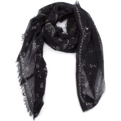 Szal PATRIZIA PEPE - 2V6061/AC64-F1UP Sortilege Black. Czarne szaliki Patrizia Pepe, bez wzorów, z materiału. W wyprzedaży za 359.00 zł.