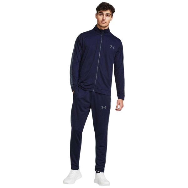 Dres Under Armour Knit, Mężczyźni. Niebieskie komplety dresowe Under Armour, l, bez wzorów, z dresówki, bez ramiączek. Za 357.60 zł.