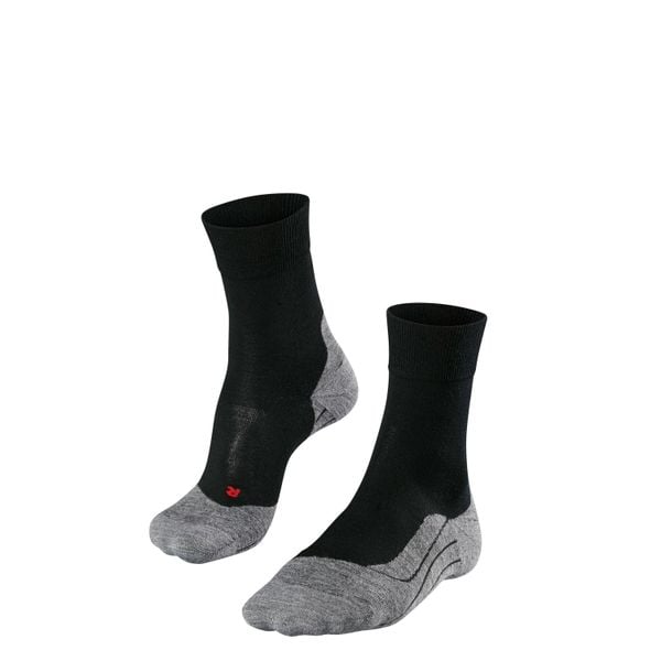 Skarpetki Falke RU4 Wool. Czarne skarpetki sportowe Falke, bez wzorów, z poliamidu. Za 147.50 zł.