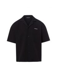 PEGADOR koszula casual - plisa Troy Mężczyźni Comfort Fit czarny, S. Czarne koszule PEGADOR, m, bez wzorów, bez kołnierzyka, bez ramiączek. Za 229.95 zł.