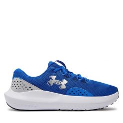 Buty do biegania Under Armour. Niebieskie buty do biegania Under Armour, bez wzorów, bez zapięcia, do biegania. Za 219.99 zł.