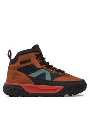 Timberland Sneakersy Gs Motion 6 Mid F/L Wp TB1A67M8F131 Brązowy. Brązowe buty sportowe casual Timberland, bez wzorów, z nubiku, bez zapięcia. Za 799.99 zł.