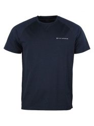 Peak Mountain Koszulka funkcyjna "Cecactus" w kolorze granatowym rozmiar: XL. Niebieskie t-shirty sportowe Peak Mountain, bez wzorów, z materiału, bez ramiączek, outdoorowe. Za 86.99 zł.