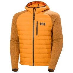 Kurtka z kapturem Helly Hansen Skagen. Brązowe kurtki Helly Hansen, xl, bez wzorów, z materiału, z kapturem. Za 836.00 zł.