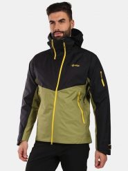 Kilpi Kurtka funkcyjna "Metrix" w kolorze zielono-czarnym rozmiar: 3XL. Czarne kurtki outdoor i hardshell Kilpi, s, bez wzorów, bez kaptura. Za 592.99 zł.