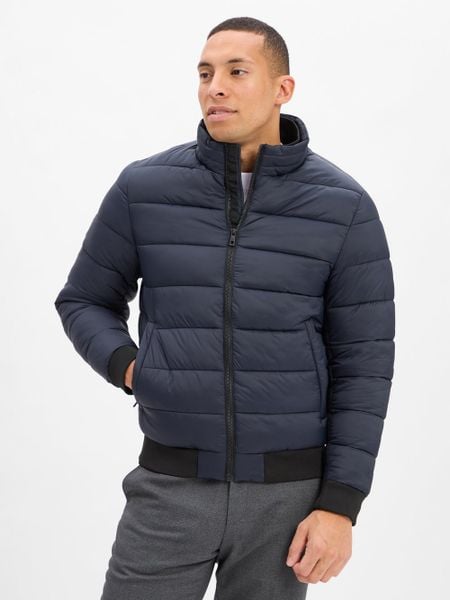 S4 Jackets kurtka pikowana - Vincent Mężczyźni niebieski, M. Niebieskie kurtki S4 Jackets, m, bez wzorów, z syntetyku, bez kaptura. Za 329.95 zł.