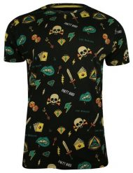 Czarny Bawełniany T-Shirt Męski -Brave Soul- Koszulka, Krótki Rękaw, Czaszki, Kostki do Gry, Karty. Czarne bluzki z długim rękawem Brave Soul, m, bez wzorów, z bawełny, bez kołnierzyka, bez ramiączek. Za 69.00 zł.
