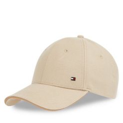 Czapka z daszkiem Tommy Hilfiger. Brązowe czapki z daszkiem Tommy Hilfiger, bez wzorów. Za 169.99 zł.