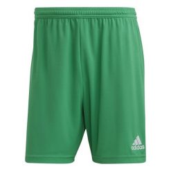 Spodenki piłkarskie męskie adidas Entrada 22. Zielone szorty Adidas, m, bez wzorów, sportowe. Za 49.99 zł.