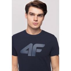 T-shirt męski TSM303 - granat. T-shirty marki 4F. Za 49.99 zł.