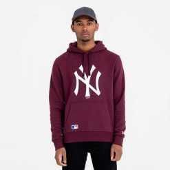 Bluza z kapturem New York Yankees. Białe bluzy z kapturem New Era, m, bez wzorów, z kapturem. W wyprzedaży za 255.95 zł.