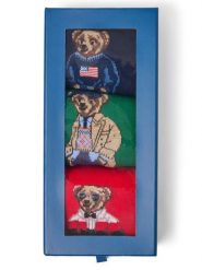 Polo Ralph Lauren Skarpety w zestawie po 3 pary Mężczyźni Bawełna czerwony|niebieski|zielony, ONE SIZE. Czerwone skarpety Polo Ralph Lauren, bez wzorów, z bawełny. Za 269.95 zł.