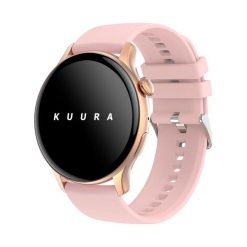 Kuura Inteligentny Zegarek Funkcja F7 V3, Różowy. Czerwone, cyfrowe zegarki KUURA, srebrne. Za 349.00 zł.