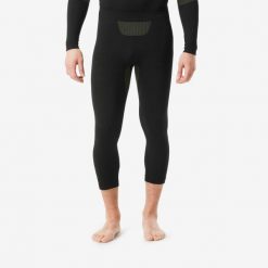 Legginsy termoaktywne narciarskie męskie Wedze BL 500 soft seamless. Bielizna termoaktywna WED'ZE, m, bez wzorów, z materiału, narciarskie. Za 119.99 zł.