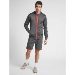 Bluza fitness męska Hummel zip hml AUTHENTIC Poly. Szare bluzy Hummel, m, bez wzorów, bez kaptura. Za 231.65 zł.