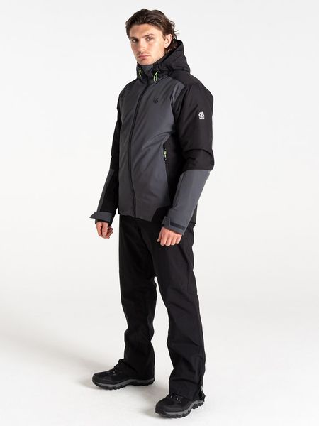 Dare 2b Kurtka narciarska "Precision II" w kolorze szarym rozmiar: XL. Szare kurtki narciarskie i snowboardowe Dare 2B, m, bez wzorów, bez kaptura. Za 232.23 zł.