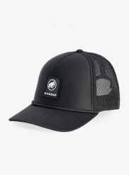 Czapka z daszkiem Mammut Crag Cap Logo - black L/XL. Czarne czapki z daszkiem Mammut, z aplikacjami, z bawełny. Za 214.99 zł.