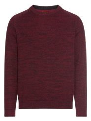 Camel Active Sweter w kolorze bordowym rozmiar: XXL. Czerwone swetry nierozpinane Camel Active, xxl, bez wzorów, z bawełny, bez kołnierzyka, bez ramiączek. Za 174.43 zł.