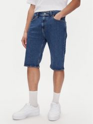 Tommy Jeans Szorty jeansowe Ryan DM0DM21851 Niebieski Slim Fit. Niebieskie szorty Tommy Jeans, m, bez wzorów, z bawełny. Za 179.99 zł.