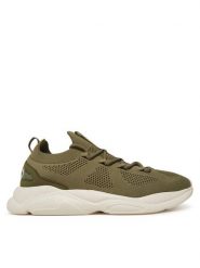 HUGO Sneakersy Leon 50541684 Zielony. Zielone buty sportowe casual Hugo, bez wzorów, z materiału, bez zapięcia. Za 419.99 zł.