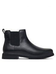 Timberland Sztyblety Stormbucks TB0A42PGW021 Czarny. Czarne botki sznurowane Timberland, bez wzorów, ze skóry, bez obcasa, bez zapięcia. Za 779.99 zł.