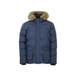 Kurtka puchowa wodoodporna Peak Mountain Canabel. Niebieskie kurtki narciarskie i snowboardowe Peak Mountain, m, bez wzorów, z futra, narciarskie. W wyprzedaży za 374.50 zł.