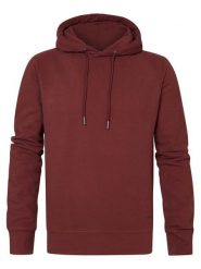 Petrol Industries Bluza M-3030-SWH003 Bordowy Regular Fit. Czerwone bluzy Petrol Industries, m, bez wzorów, z bawełny, bez kaptura. Za 189.99 zł.