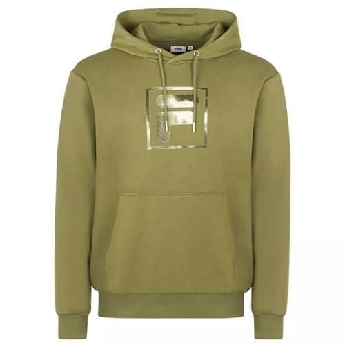 Bluza sportowa męska Fila Bergün Hoody. Bluzy z kapturem Fila, m, bez wzorów, z bawełny, z kapturem. Za 169.00 zł.