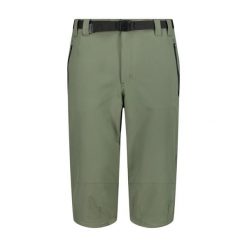 Szorty męskie turystyczne CMP 3. Zielone szorty CMP, m, bez wzorów, sportowe. W wyprzedaży za 139.99 zł.