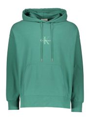 Calvin Klein Bluza w kolorze zielonym rozmiar: L. Zielone bluzy CALVIN KLEIN, l, bez wzorów, z bawełny, z kapturem. Za 250.95 zł.