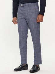Boss Spodnie materiałowe C-Genius-242 50517103 Niebieski Slim Fit. Niebieskie spodnie materiałowe Boss, m, bez wzorów, z bawełny. Za 569.99 zł.