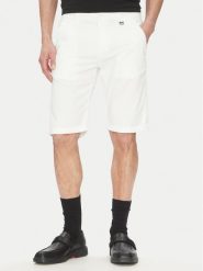KARL LAGERFELD Szorty materiałowe 265812 552829 Biały Regular Fit. Białe szorty KARL LAGERFELD, m, bez wzorów, z bawełny. Za 609.99 zł.