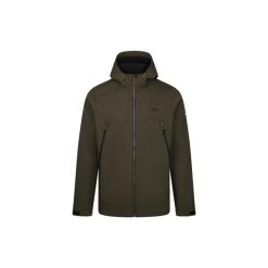 Trespass Hubbard - Męska kurtka softshell Dark Vine. Czarne kurtki Trespass, m, z aplikacjami, z gumy, bez kaptura. Za 400.50 zł.