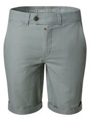 Timezone Szorty chino "Janno" w kolorze szarym rozmiar: W36. Szare eleganckie spodnie Timezone. Za 148.96 zł.