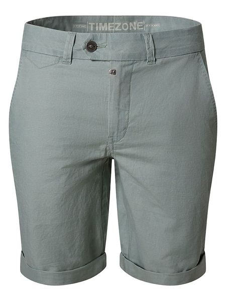 Timezone Szorty chino "Janno" w kolorze szarym rozmiar: W36. Szare eleganckie spodnie Timezone. Za 140.53 zł.