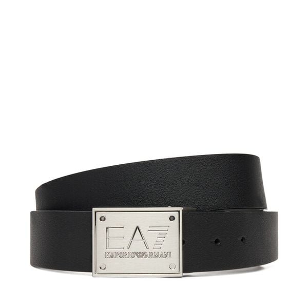 Pasek Męski EA7 Emporio Armani. Czarne paski EA7 Emporio Armani, bez wzorów. Za 183.99 zł.