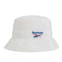 Kapelusz Reebok. Białe kapelusze Reebok, bez wzorów. Za 99.99 zł.