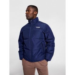 Kurtka puchowa Hummel LGC Robert. Niebieskie kurtki Hummel, bez wzorów, z puchu, bez kaptura. W wyprzedaży za 332.50 zł.