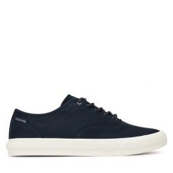 Tenisówki Tommy Hilfiger. Niebieskie trampki Tommy Hilfiger, m, bez wzorów, bez zapięcia. Za 259.99 zł.